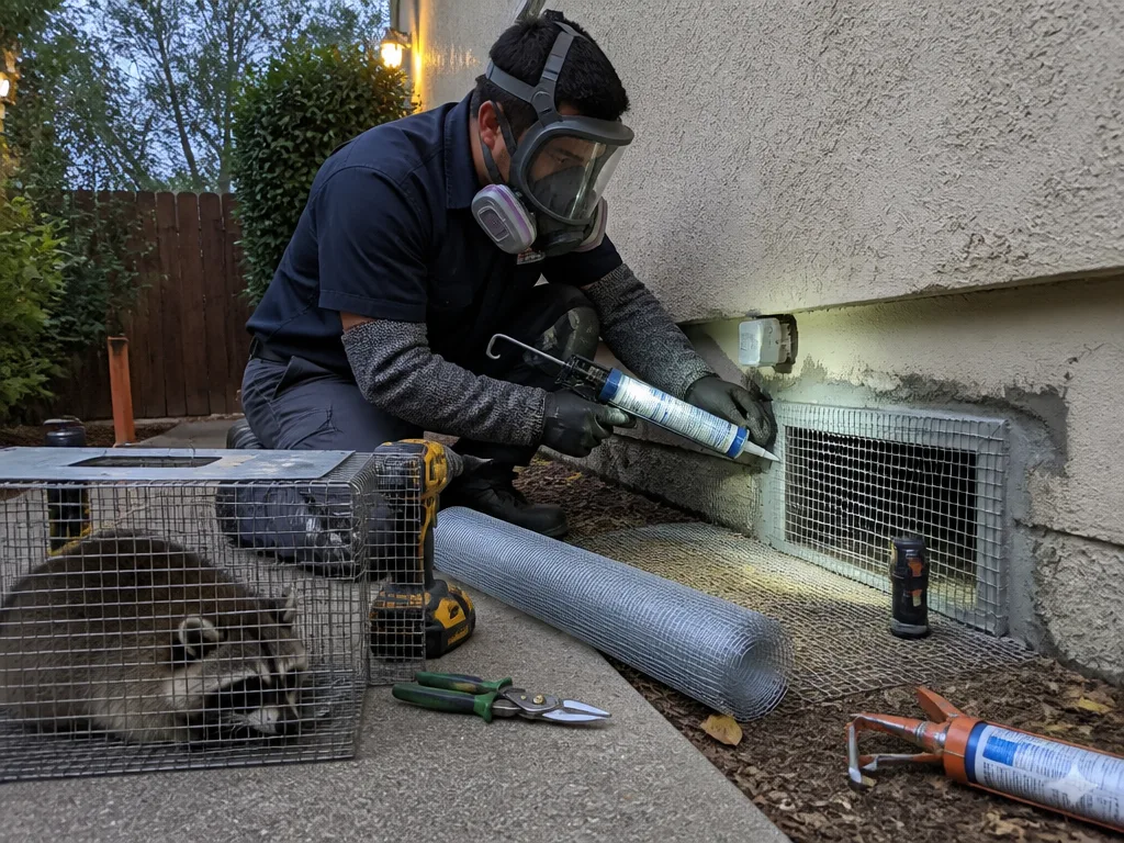 Skunk & Raccoon Control